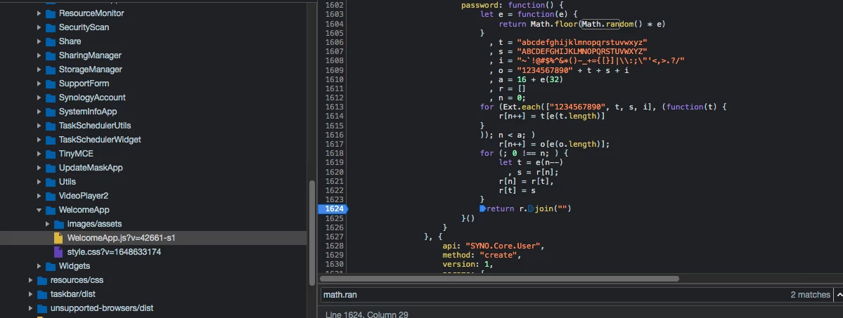 Synology NAS DSM Account Takeover: When Random is not Secure